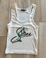 Crop top Gothic, Disegno Rosa Gotico bianco sexy bianco corto maglietta corta  