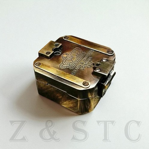 Bussola solare unica - in, ottone
