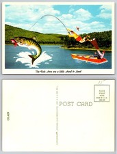 Cartolina Umoristica Pesca
