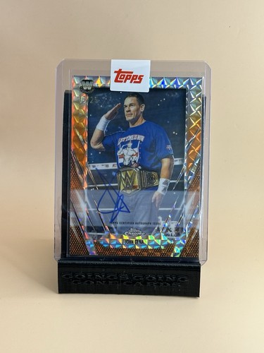 2026 topps chrome wwe - chrome, john