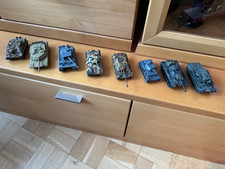 Lotto di 8 carri armati De