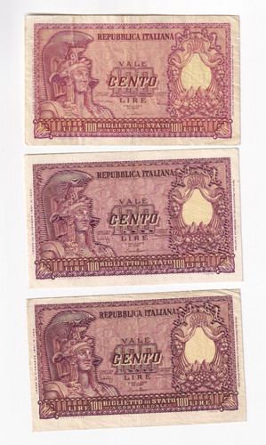 Italy 100 lire lira 1951 - lire,