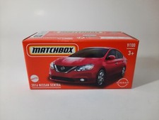 Matchbox 2024 Mattel 2016 Nissan Sentra 9/100 Box Modellino 1/64