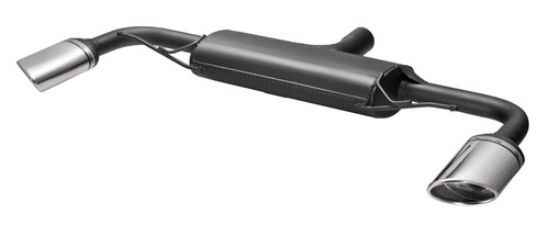 Scarico sportivo duplex per