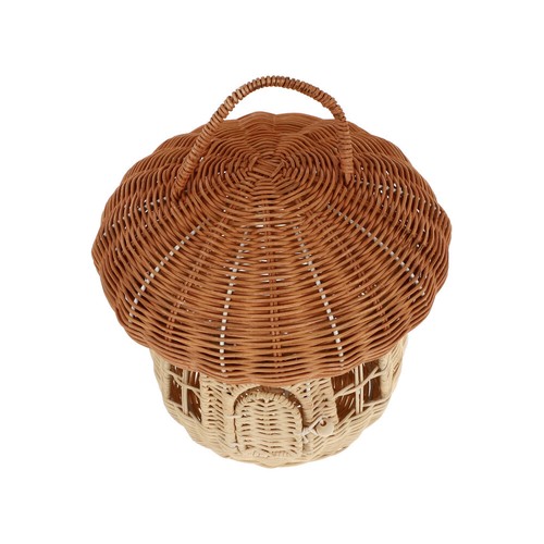 Cesto per funghi - , rattan