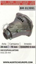 CAMPANA FRIZIONE COMPLETA DECESPUGLIATORE ASIA Ø54 ASTA 26 Sandrigarden Swm Mtd