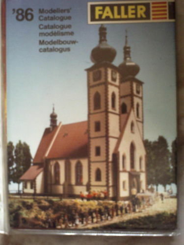 Catalogo faller 1986 treni - catalogo,