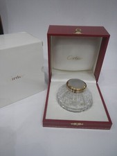 CARTIER : CALAMAIO IN CRISTALLO FIN.ORO 