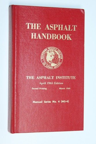 The asphalt handbook manual - asphalt, #4