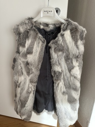 Gilet pelliccia coniglio - gilet,