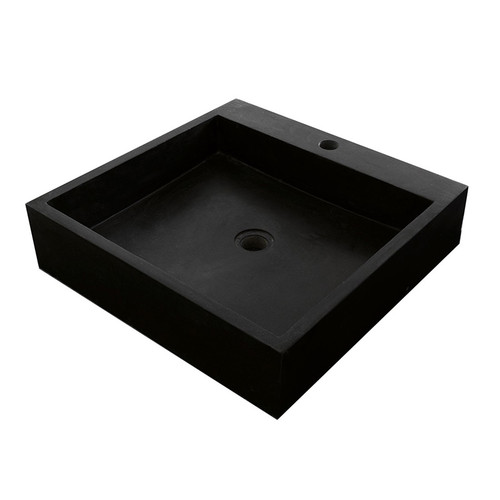 Quadro basalto nero 50x50x12 - basalto,