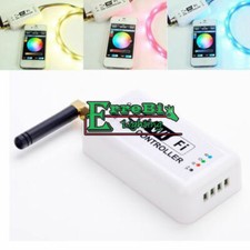 CONTROLLER WIFI PER STRISCE LED RGB IPHONE ANDROID WIRELESS STRIP LED