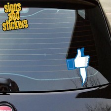 Adesivo facebook like knife - like,
