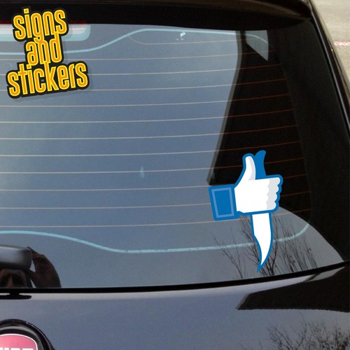 Adesivo facebook like - facebook,