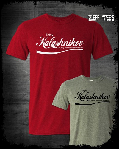 Enjoy kalashnikov shirt - kalashnikov, funny