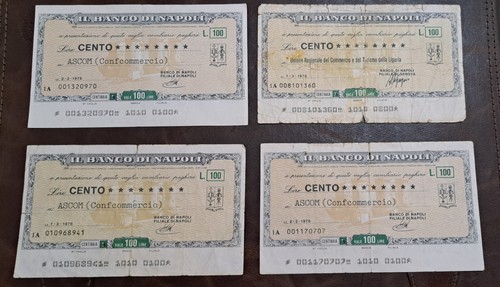 Miniassegno banco napoli - di,