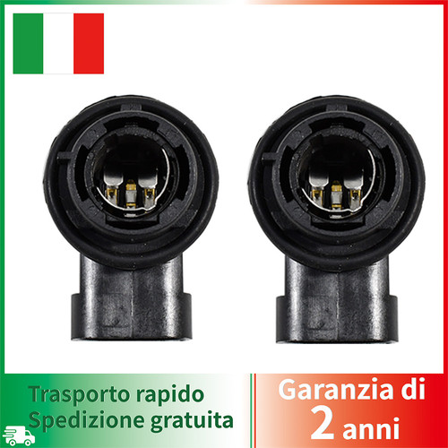 Connettore porta lampada - 2x,