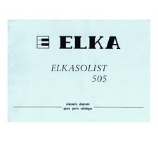 Elka solist 505 service - elka, manual