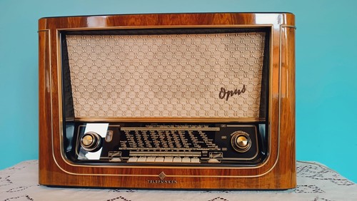 Radio valvole restaurata - valvole,