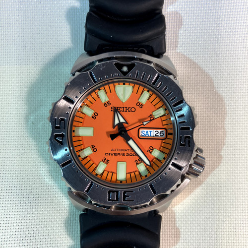 Seiko skx781 7s26 0350 orange - 7s26-0350,