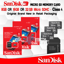 Scheda micro SD Sandisk 8 GB /