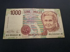 BANCONOTA MILLE 1000 LIRE