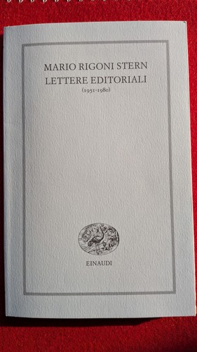 Mario rigoni stern lettere - mario,