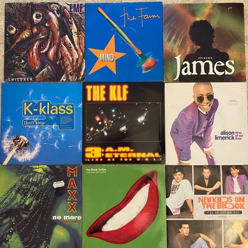1990 vinyl inch singles - inch,