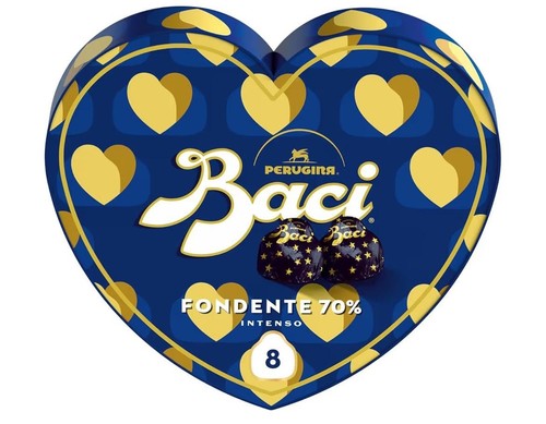 Baci perugina fondente - baci, 70%