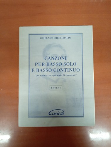 Girolamo frescobaldi canzoni - girolamo,
