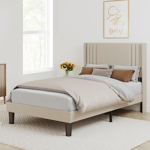 Letto imbottito con rete - letto,