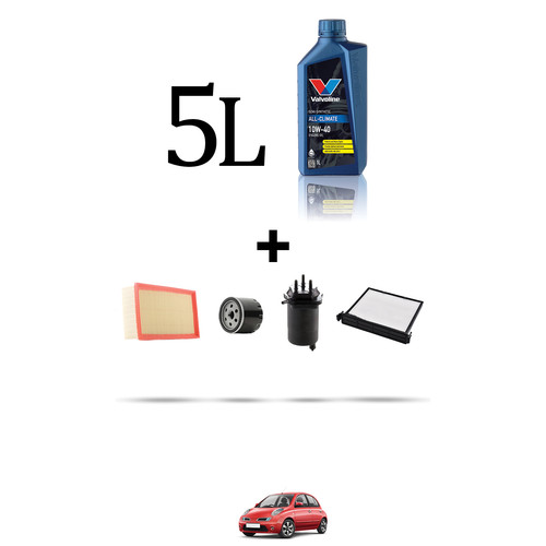 Hoffcar kit tagliando filtri - kit,