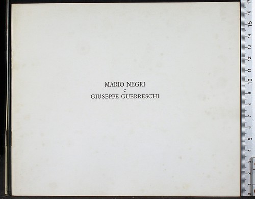 Mario negri giuseppe - negri, e