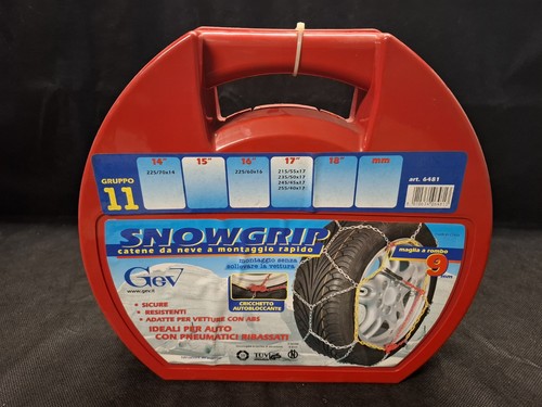 Catene neve per auto - 9, mm