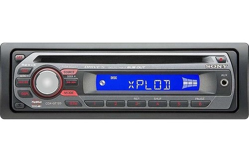 Autoradio sony cdx gt120 - sony, cdx-gt120