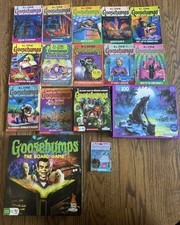 Goosebumps Book Game Lot R.L