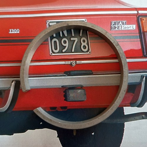 Fiat 128 coupe - coupe', anello