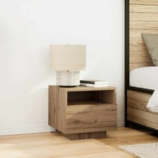 vidaXL Armadio da Notte Rovere