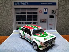 DIORAMA Officina FIAT in scala 1/43 - NO modellino Fiat 131 Abarth