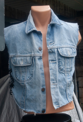 Gilet jeans vintage us - di, di