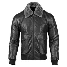 Bomber biker giacca uomo vera