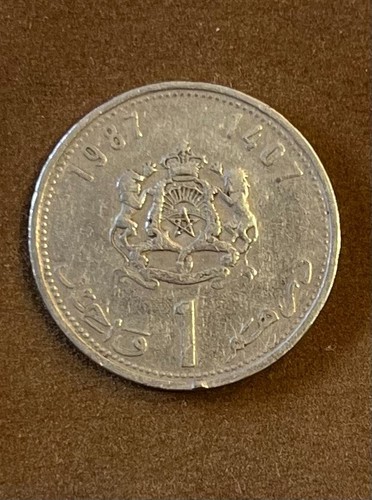 Dirham marocchino ediz 1987 - 1,