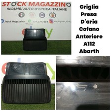 Grille air intake front bonnet