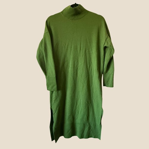 Abito pullover cos verde finto - cos,