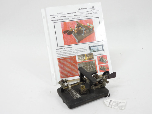 Mcelroy 1936b mac - 1936b, chiave