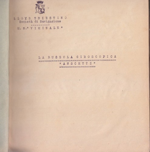 Lloyd triestino nave - triestino, viminale