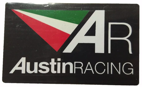 Adesivo scarico austin - adesivo,