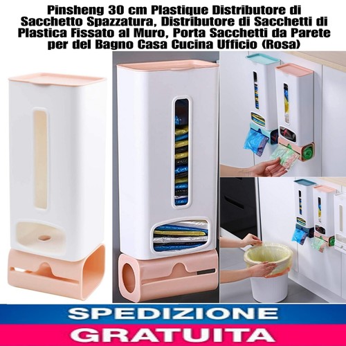 Porta sacchetti parete - porta, da