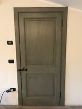 PORTE SU MISURA IN LEGNO MASSELLO  LACCATE PORTE DI CASA ANTICATE
