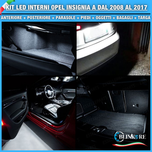 Kit led abitacolo interni opel - kit,
